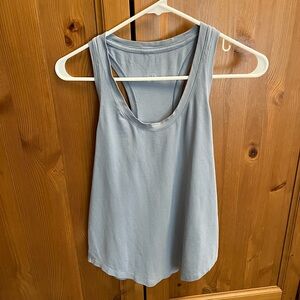 Lululemon racerback blue tank size 4